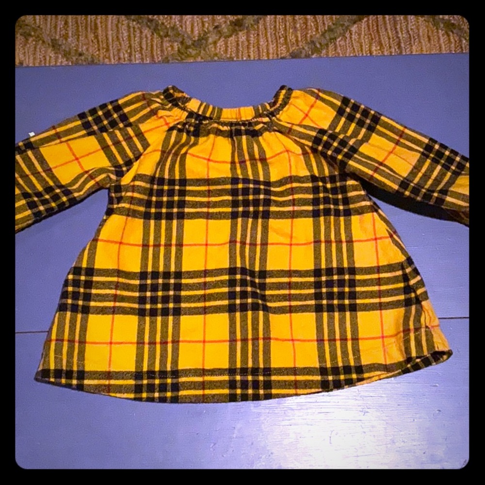 Hanna Anderson Toddler size 18-24 mos flannel top